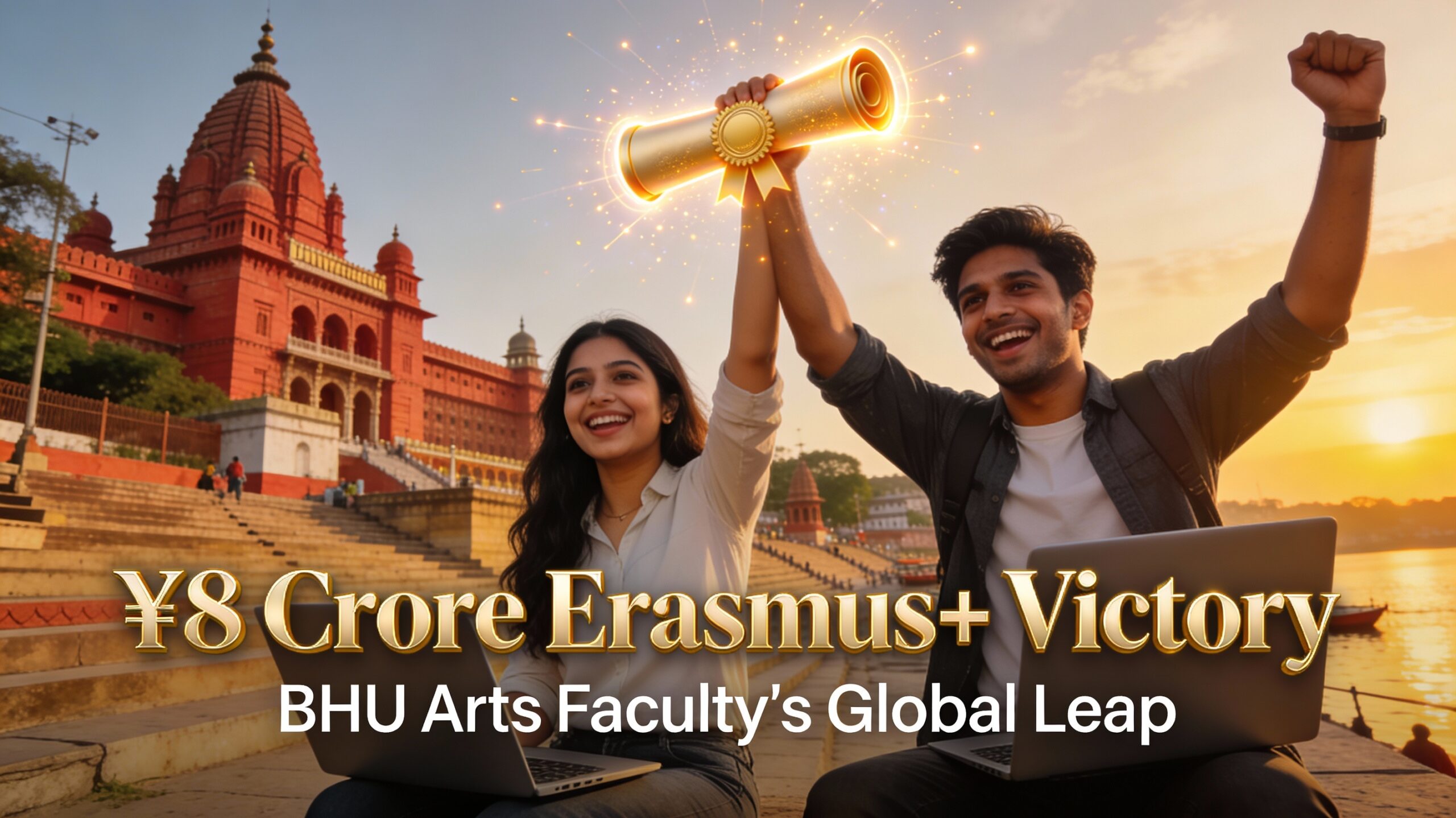 BHU Arts Faculty Lands Historic ₹8 Crore Global Grant – Huge Win for Indian Students!